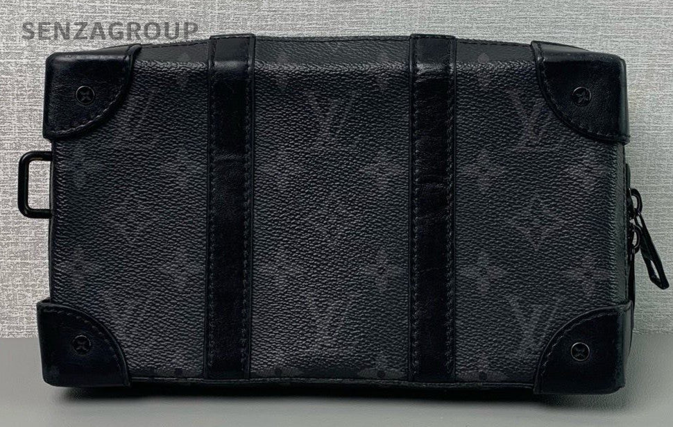Louis Vuitton Black Monogram Trunk Wallet Shoulder bag Crossbody