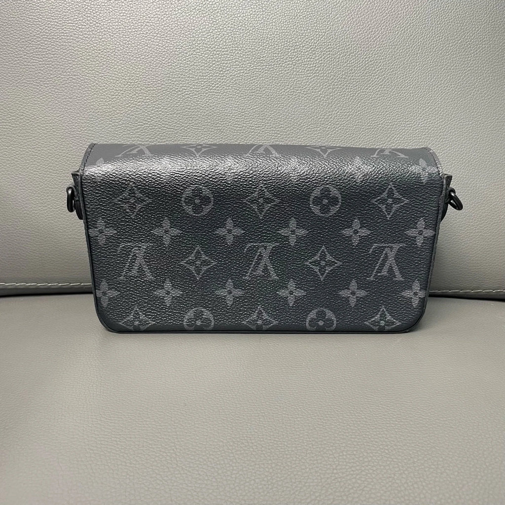 Louis Vuitton Montsouris Mini Canvas Shoulder Crossbody Women