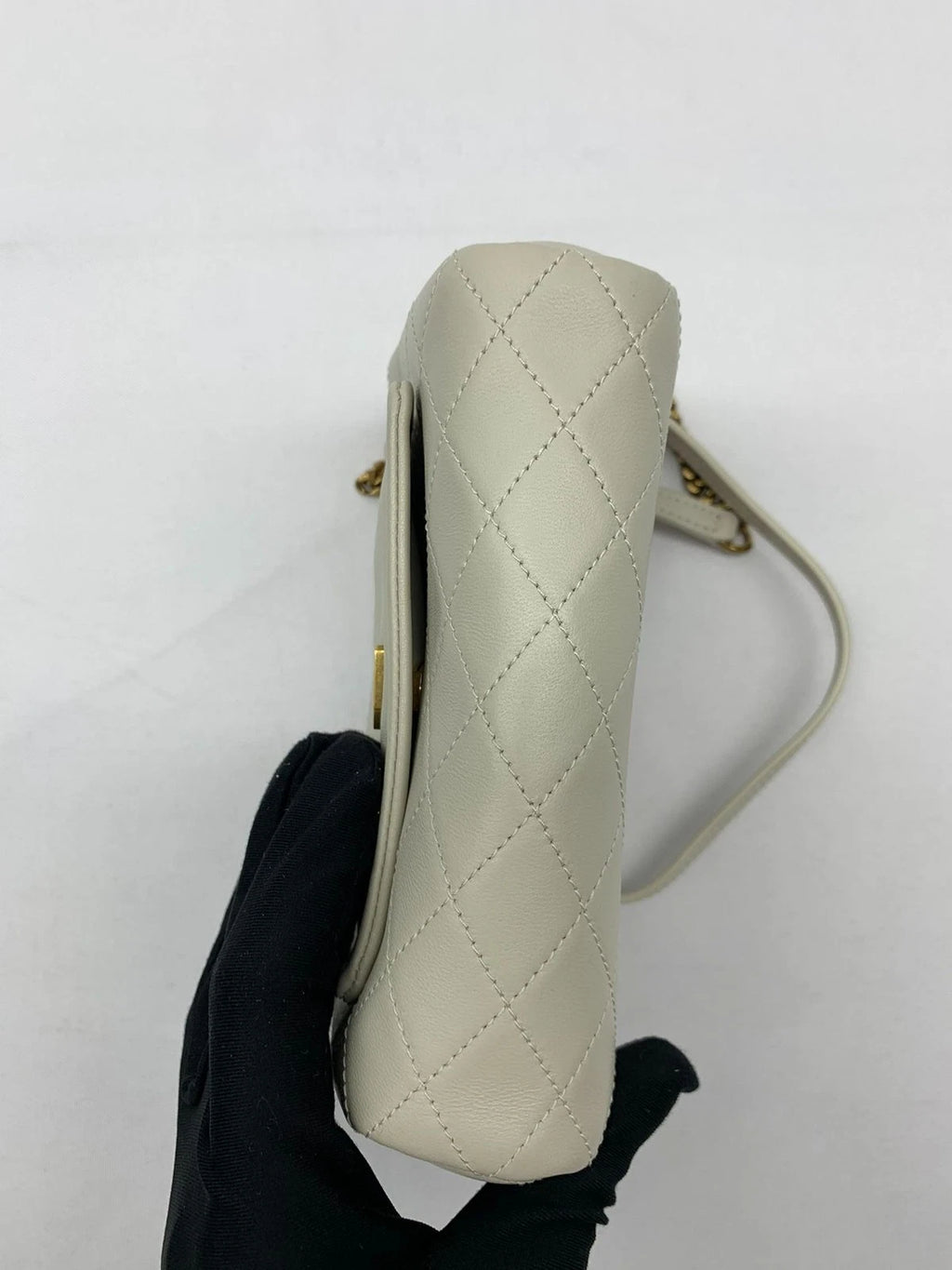 Saint Laurent Nolita Black Leather Shoulder Bag For Women
