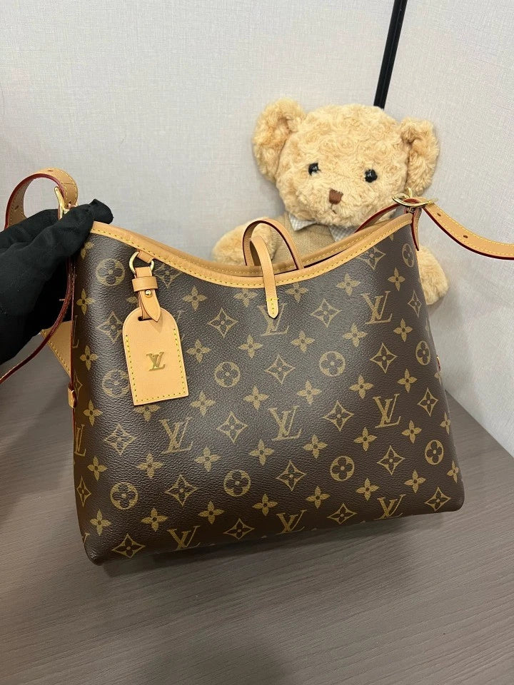 Louis Vuitton Monogram Canvas Carryall PM Tote Bag For Women