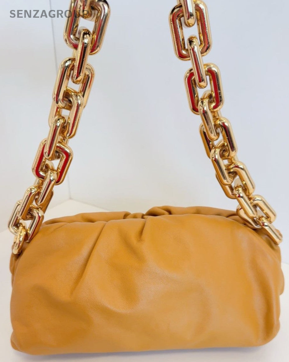 Bottega Veneta Underarm Shoulder Bag Classic Yellow Women