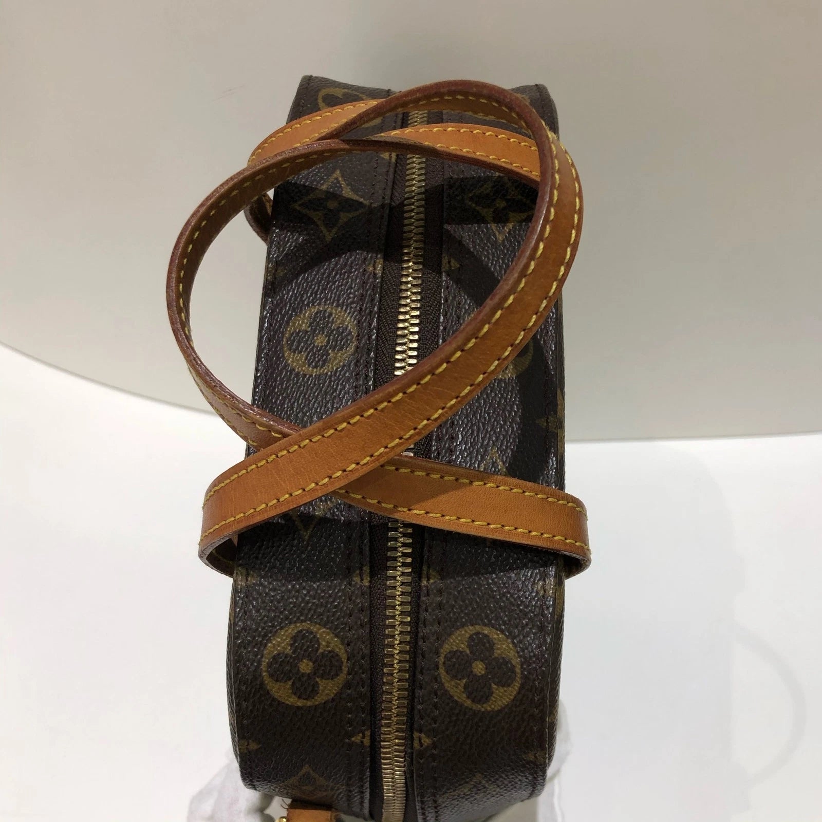 Louis Vuitton Vintage Original Color Lunch Box Top Handle Bag For Women