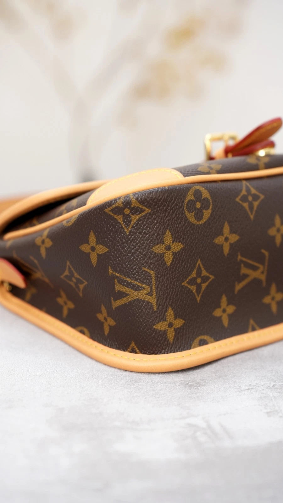 Louis Vuitton Diane Monogram Shoulder Bag Crossbody Excellent
