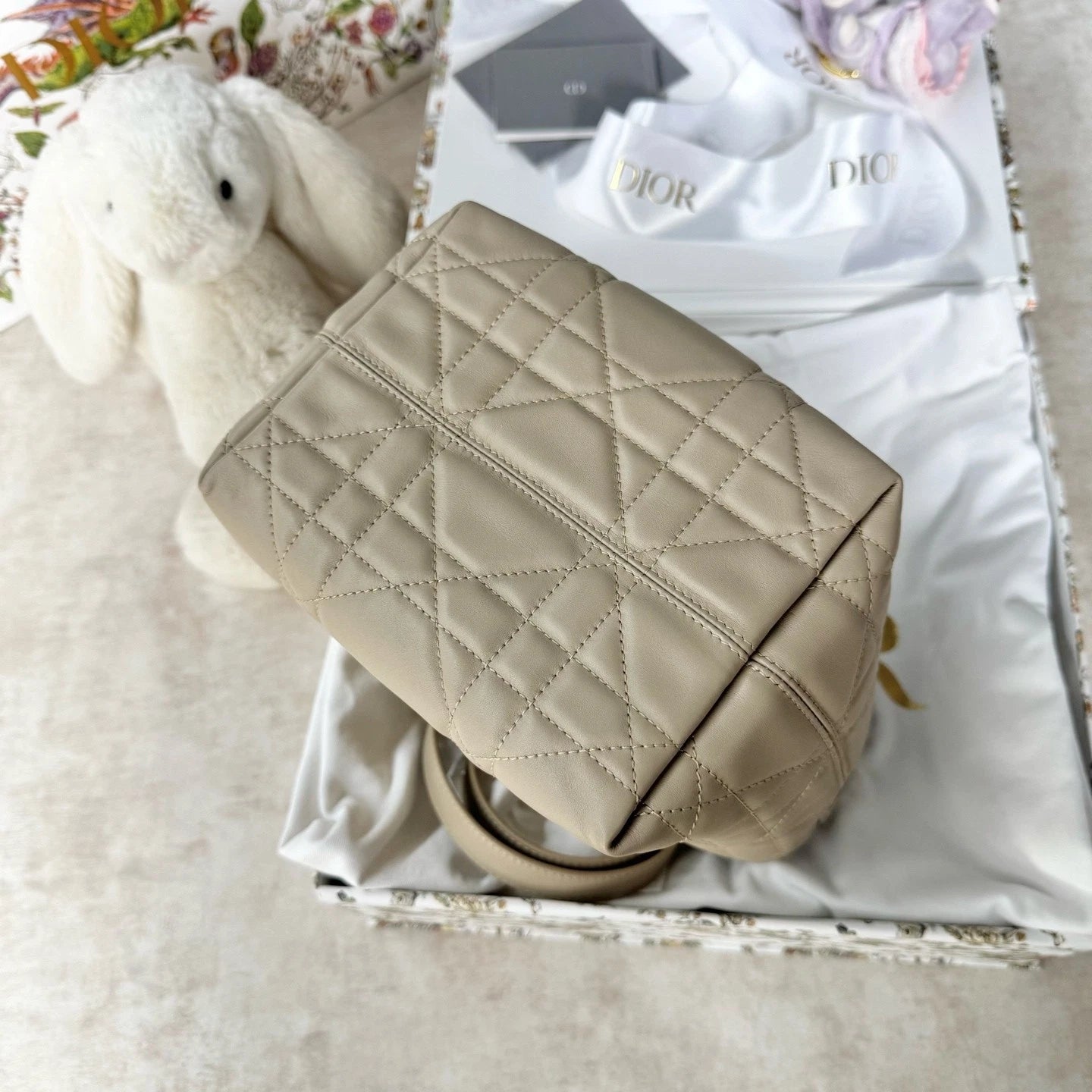 New Dior Calfskin Toujours Vertical Small Shoulder Bag For Women