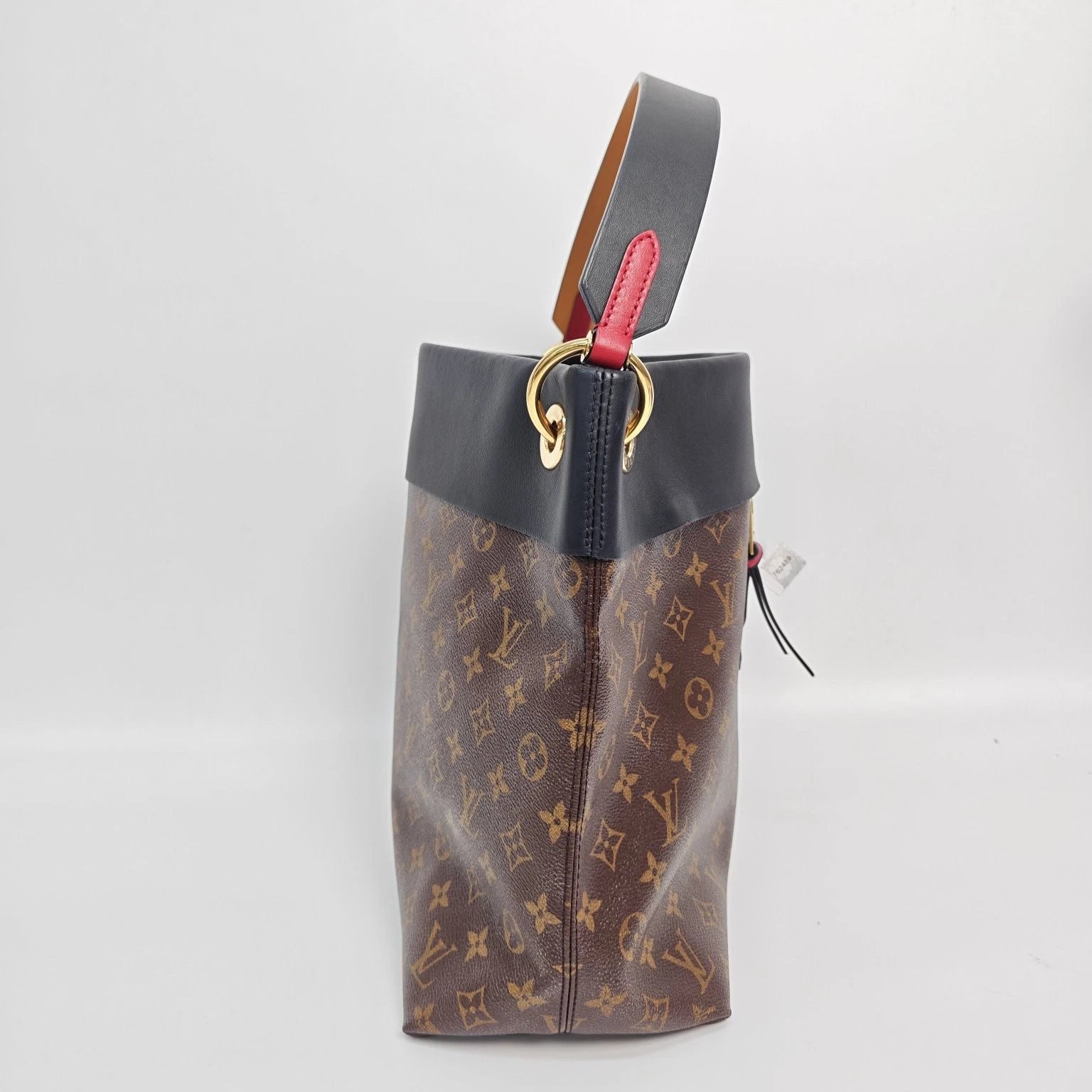 Louis Vuitton Black Monogram Canvas Large Shoulder Bag For Women