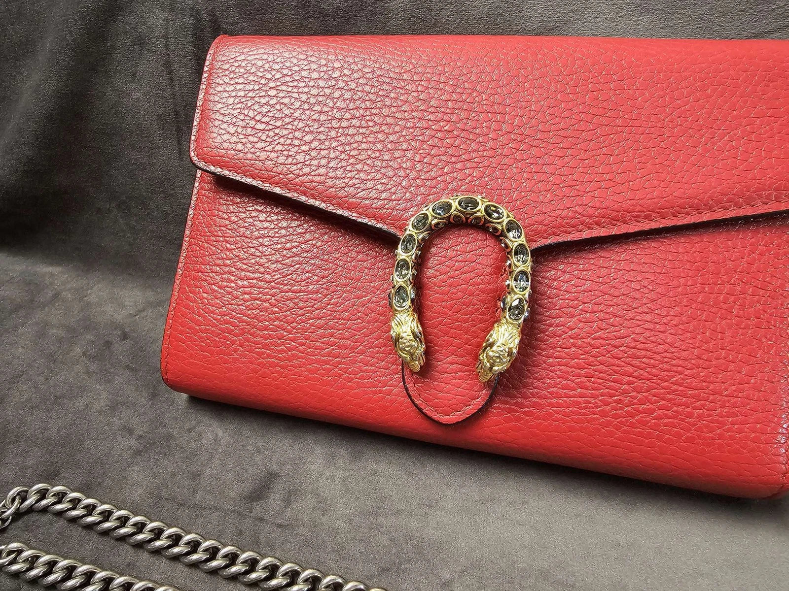 GUCCI Red WOC Shoulder Crossbody Bag For Women