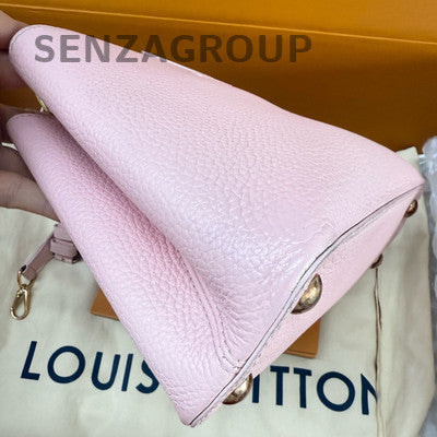Louis Vuitton Capucines BB Pink Handbag Shoulder Bag Women's Classic