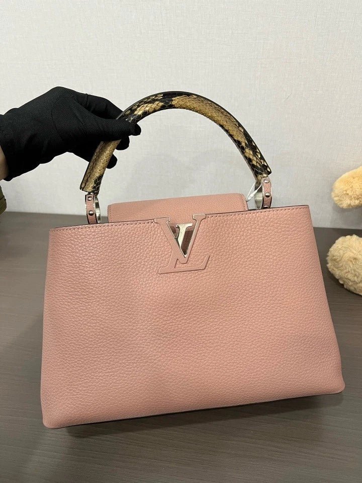 Louis Vuitton Capucines Top Handle Crossbody For Women