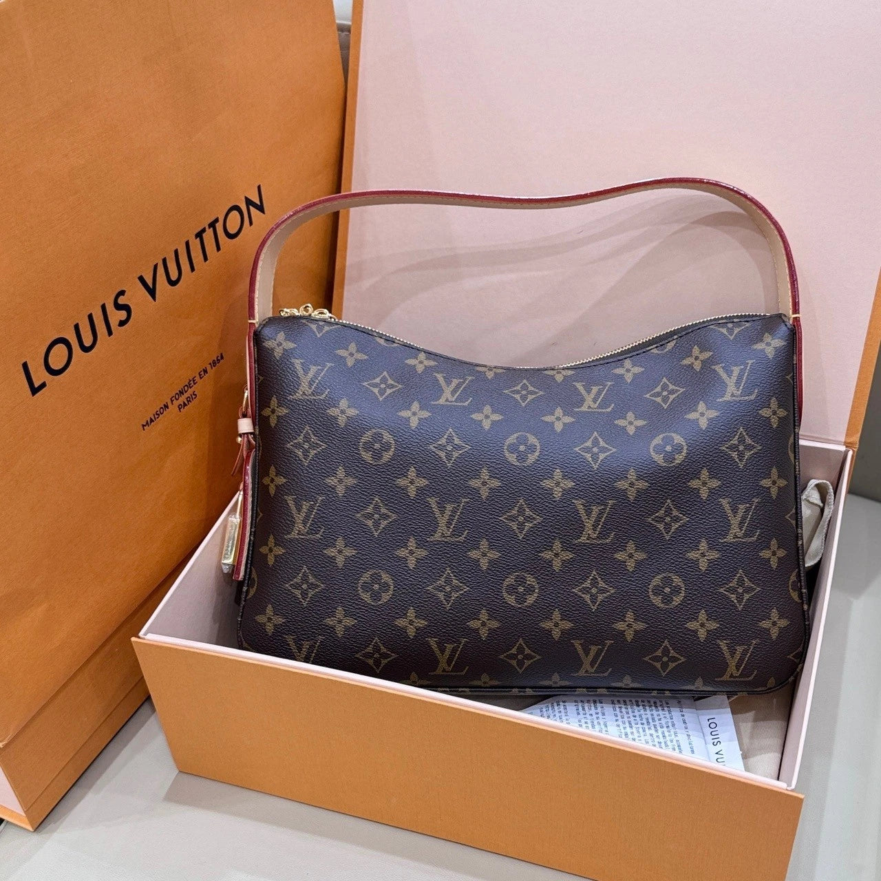 Louis Vuitton Slouchy Small Underarm Shoulder Bag For Women