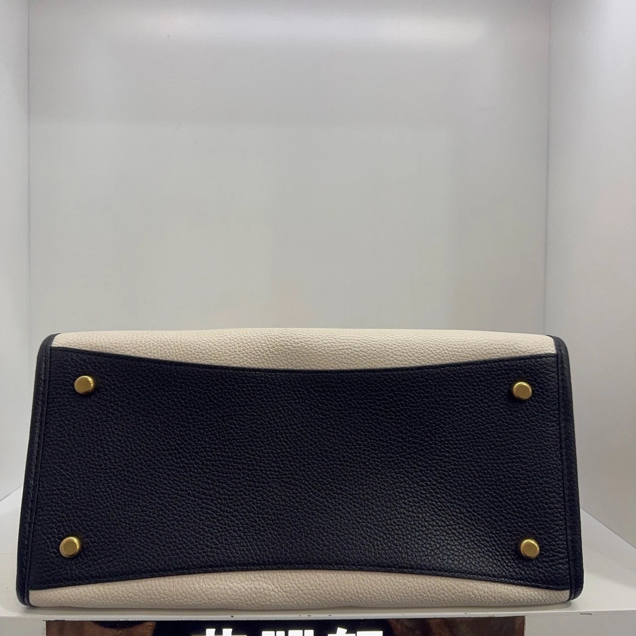 Coach Field 30 Embossed Logo Leather Tote Bag For Women