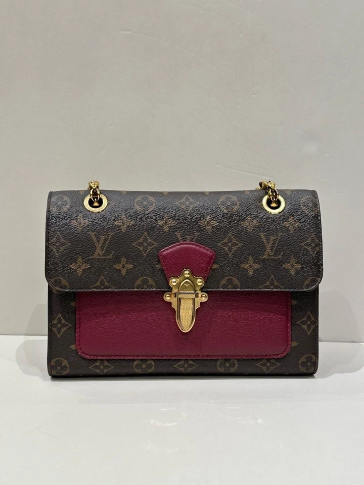 Louis Vuitton Victoria Chain Crossbody Shoulder Bag For Women