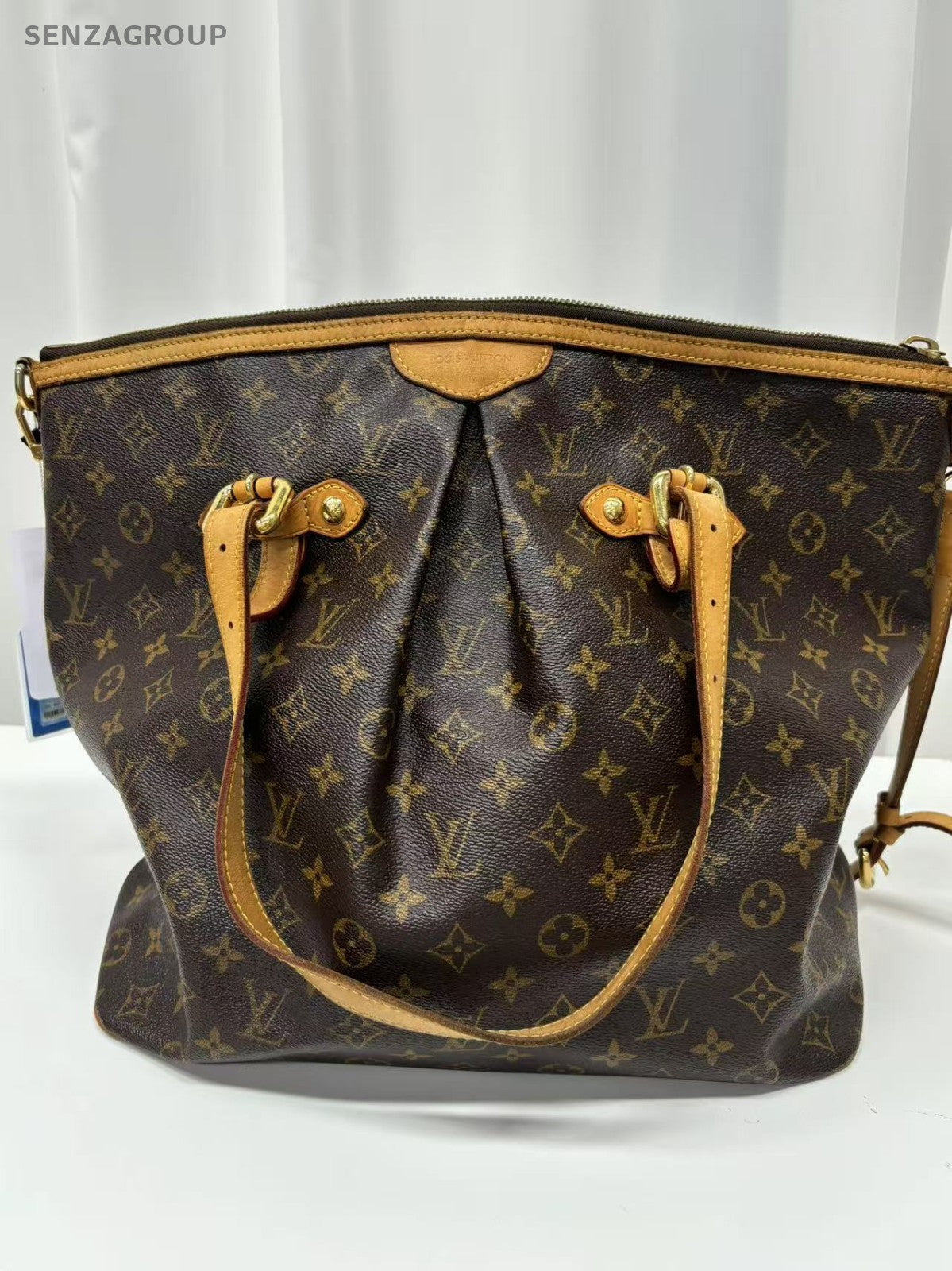 Louis Vuitton Monogram Palermo GM 2way Shoulder bag tote Brown