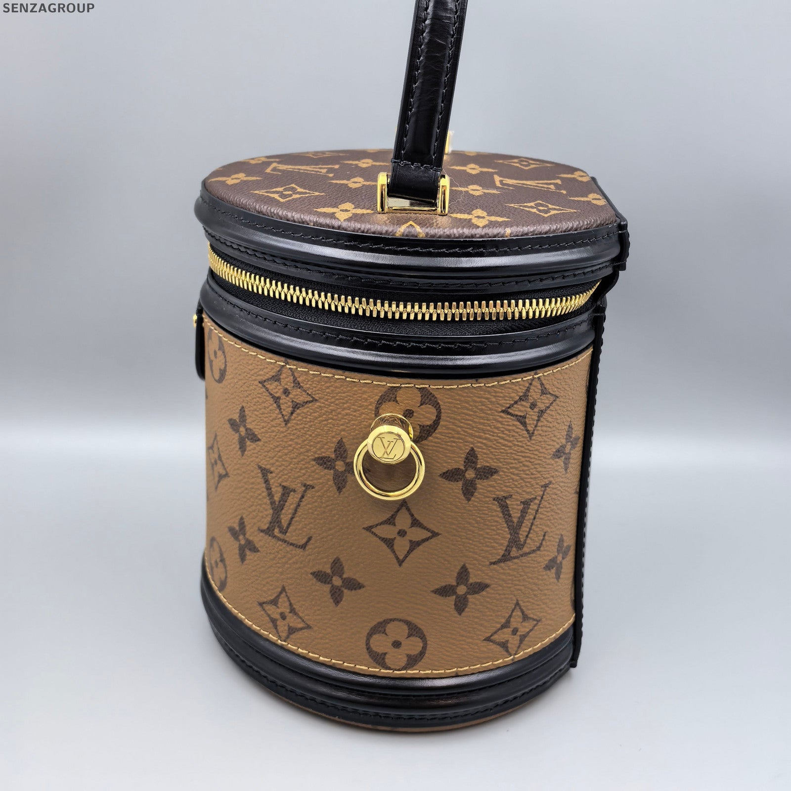 Louis Vuitton Monogram Cannes Bag Brown Classic Women's Handbag