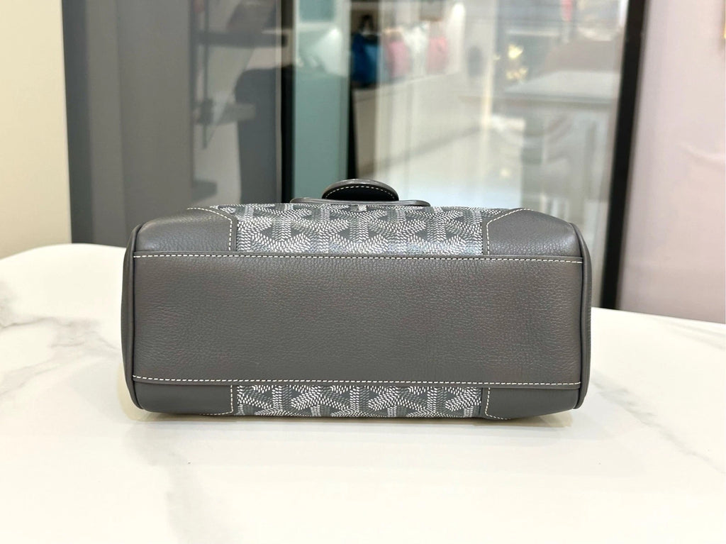 Goyard Canvas Mini Saigon Gray Handbag Crossbody For Women