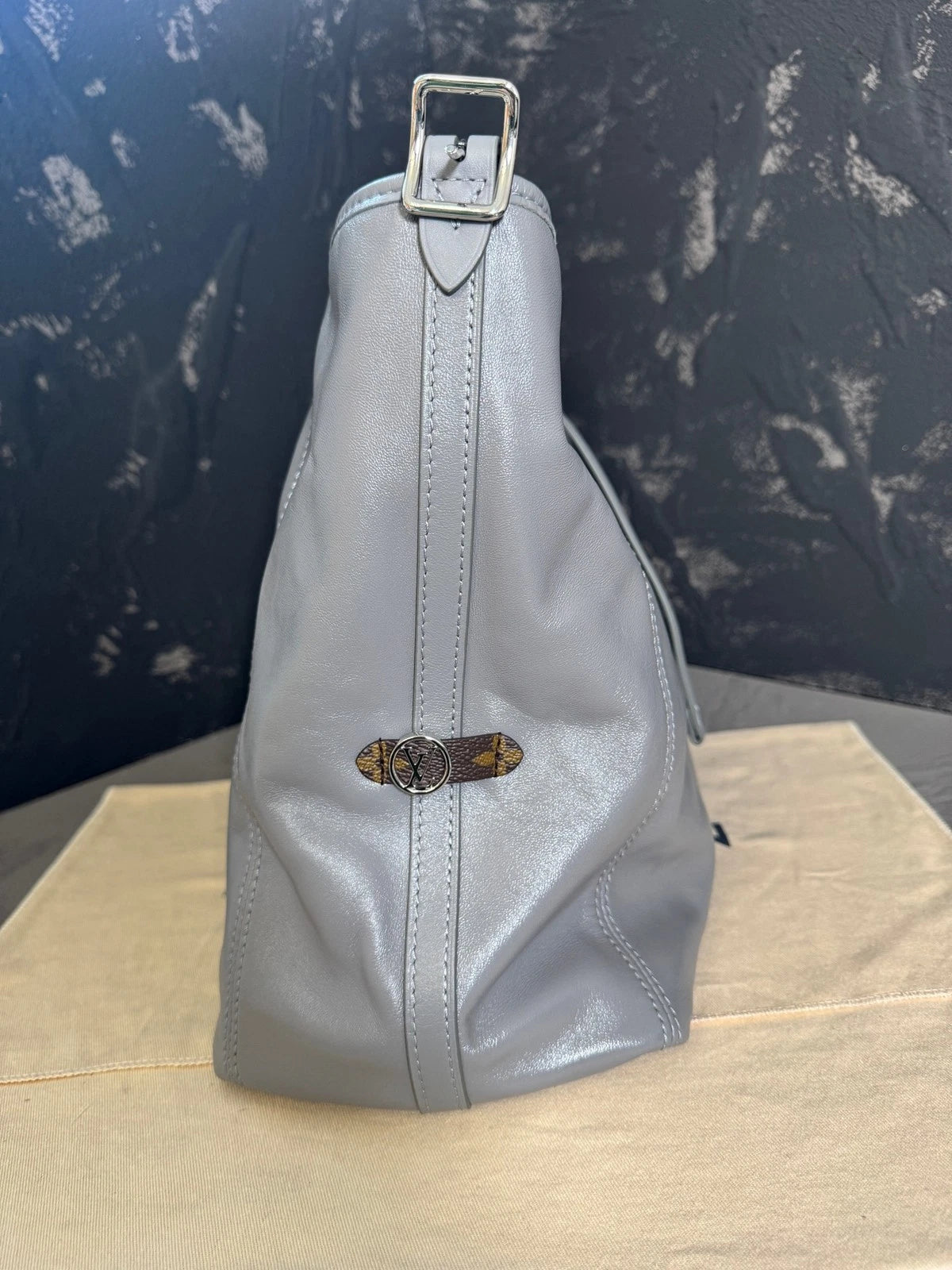 Louis Vuitton Carryall Medium Tote Bag For Women Shark Grey