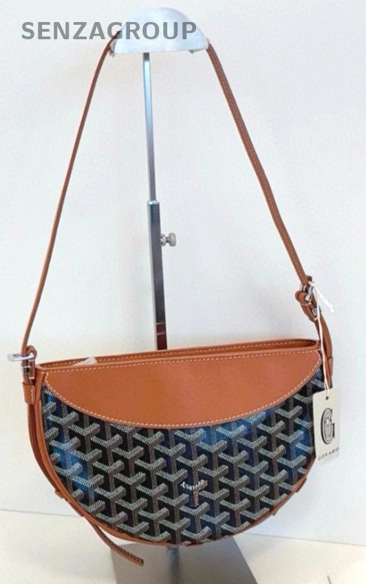 Goyard Hirondelle caramel color Monogram Loop Shoulder Handbag Women Brand NEW