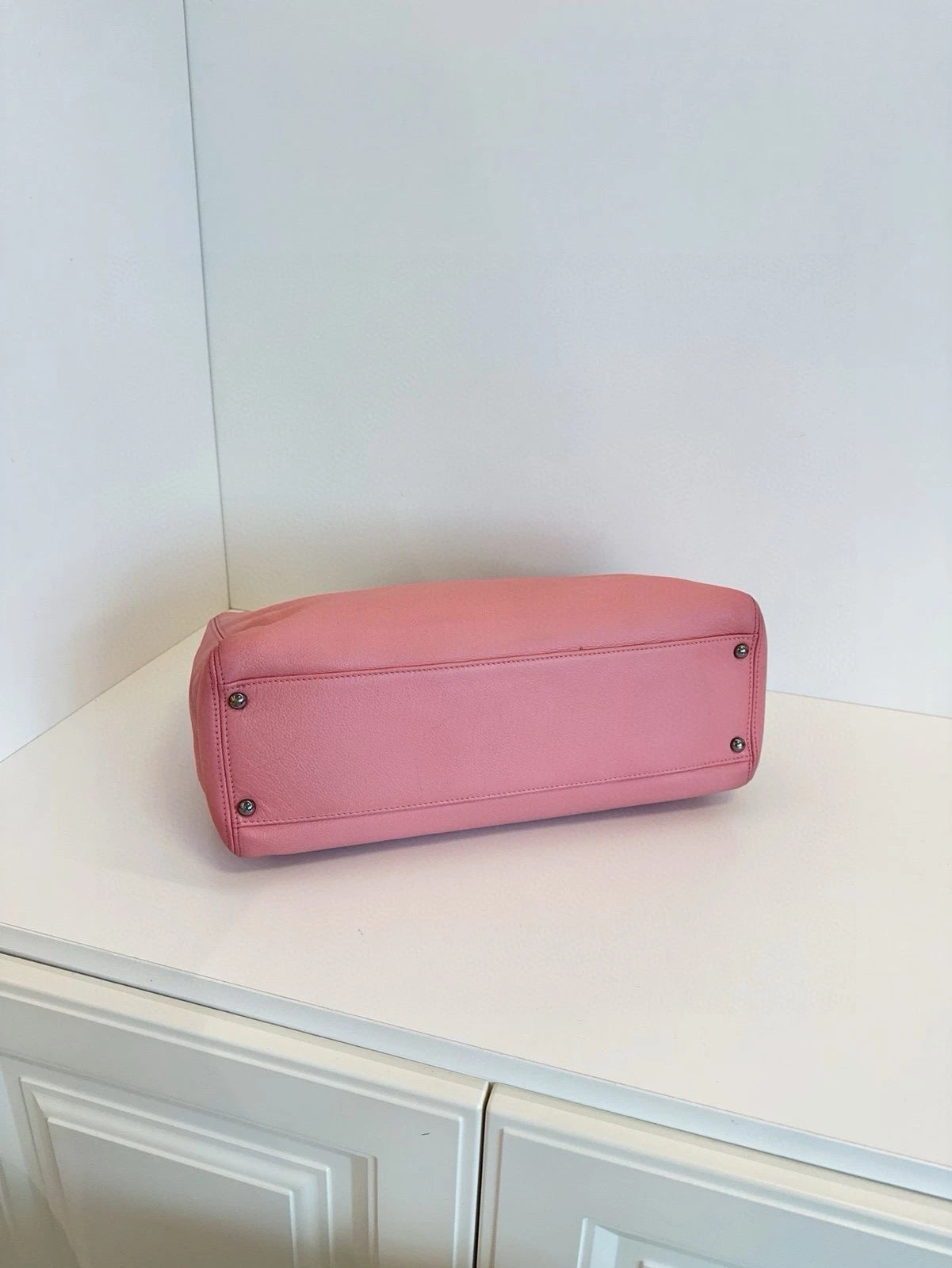 Chanel 2.55 Cerf Pink Leather Tote Bag Excellent