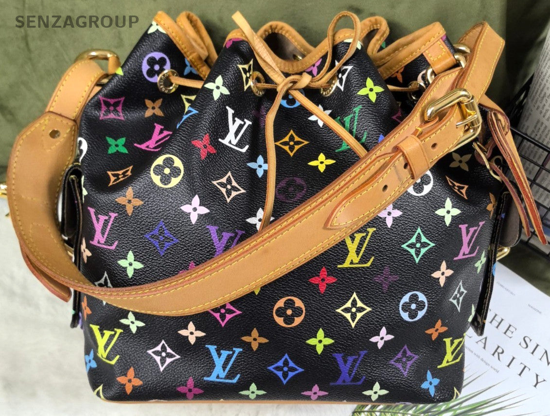 Louis Vuitton Noe MM Drawstring Bucket Colorful Shoulder bag Women
