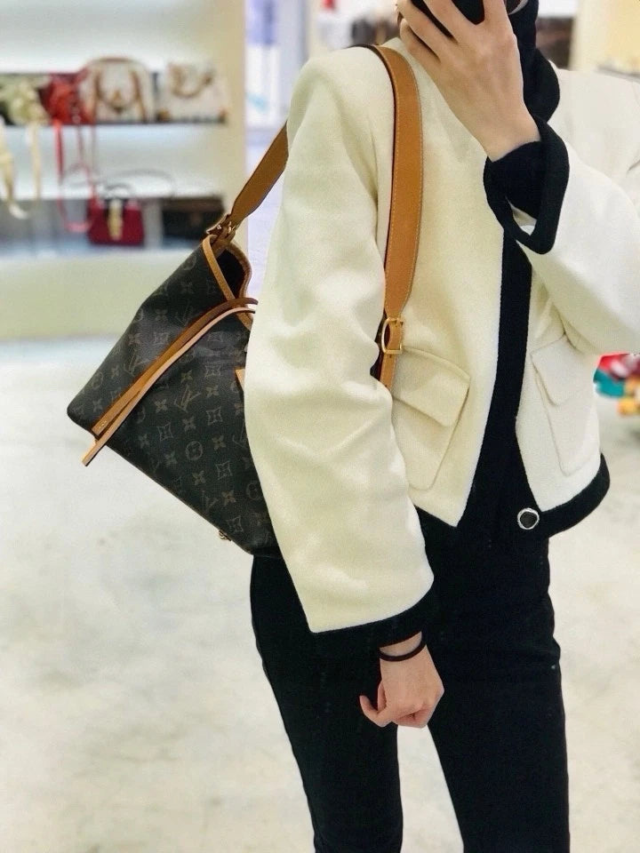 Louis Vuitton LV Carryall Small Canvas Tote Bag For Women