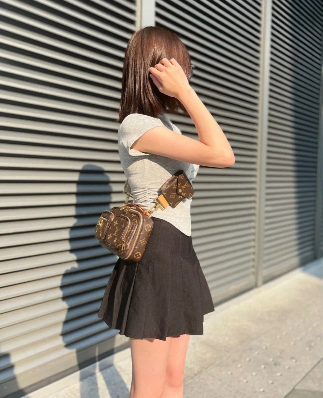 Louis Vuitton Canvas Dynamite Shoulder Bag For Women