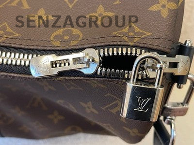 Louis Vuitton Monogram Keepall 45 Travel Bag Brown Gold Unisex Carry