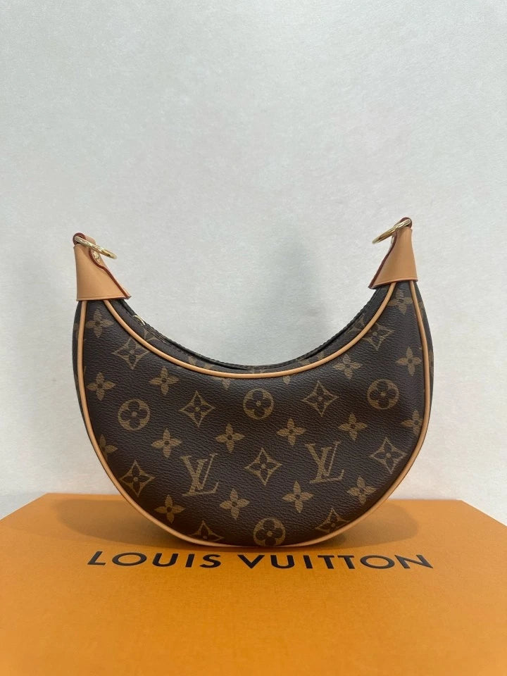 Louis Vuitton Loop Monogram Canvas Shoulder Bag Excellent