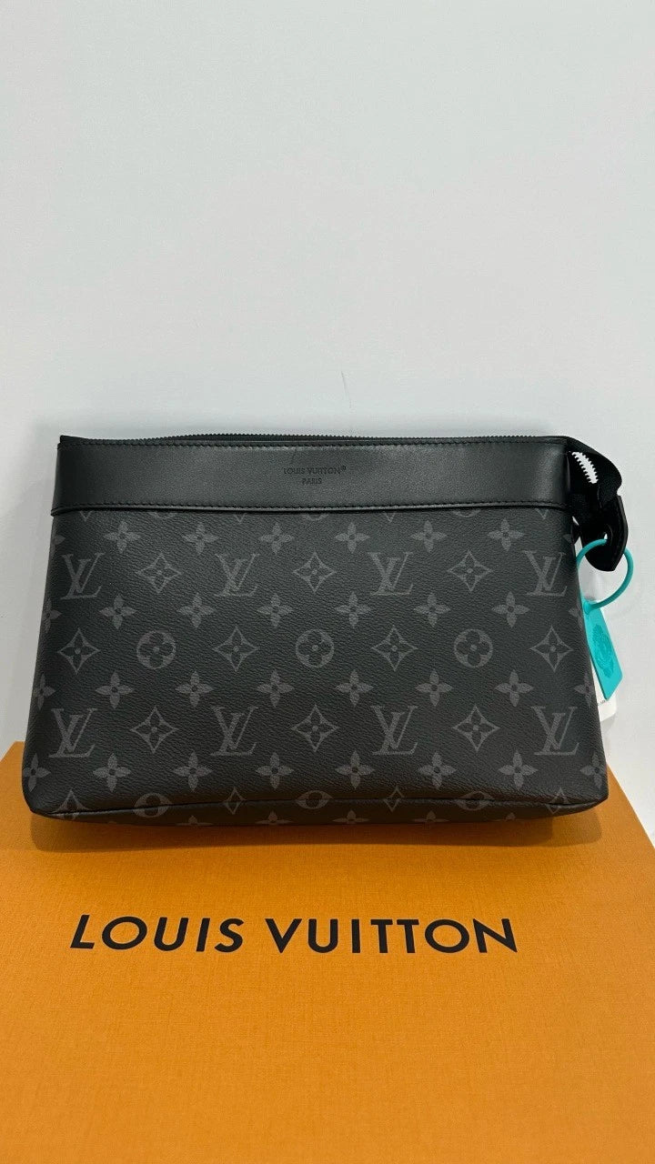 Louis Vuitton Black Clutch Pochette Voyage For Man