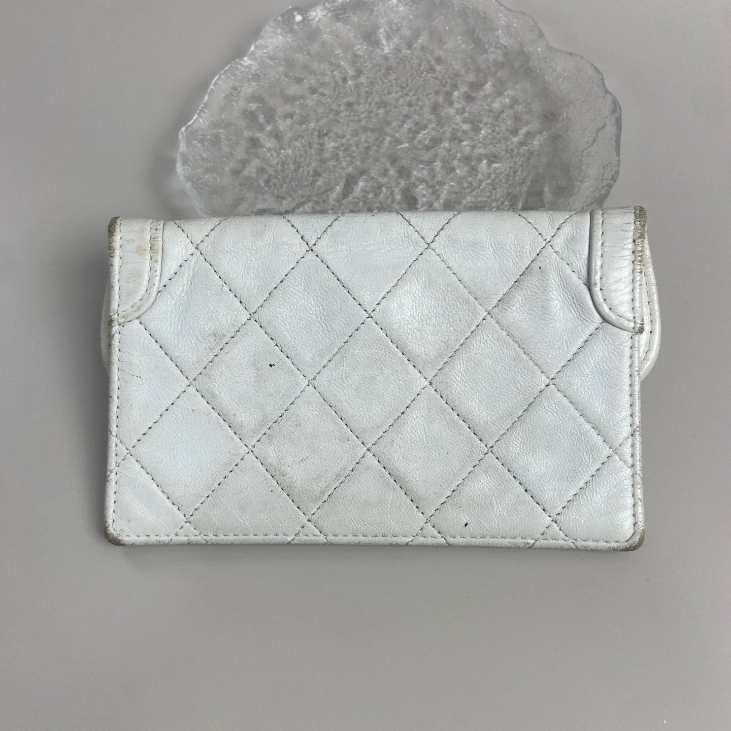 CHANEL Women's Slim Mini Card Wallet Small Purse Pouch
