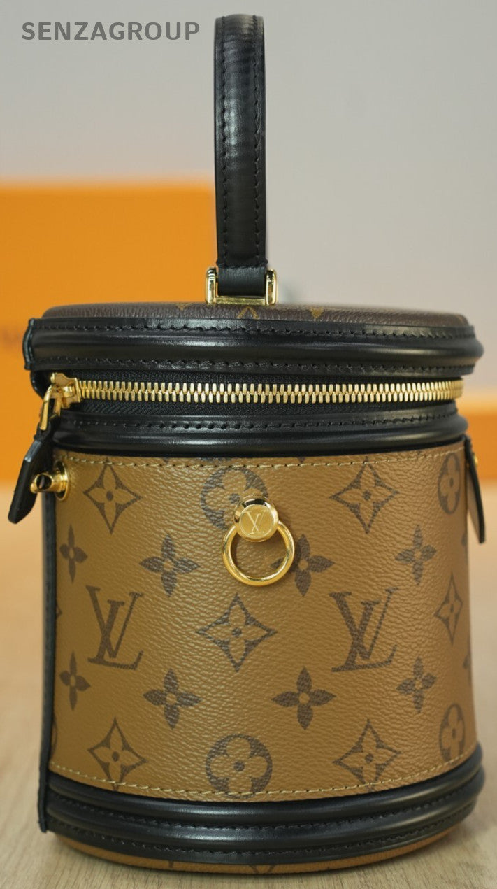 LOUIS VUITTON Cannes Monogram Canvas Shoulder Handbag  M43986
