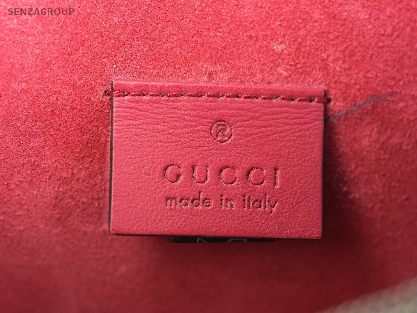 GUCCI Dionysus GG red Shoulder bag Crossbody