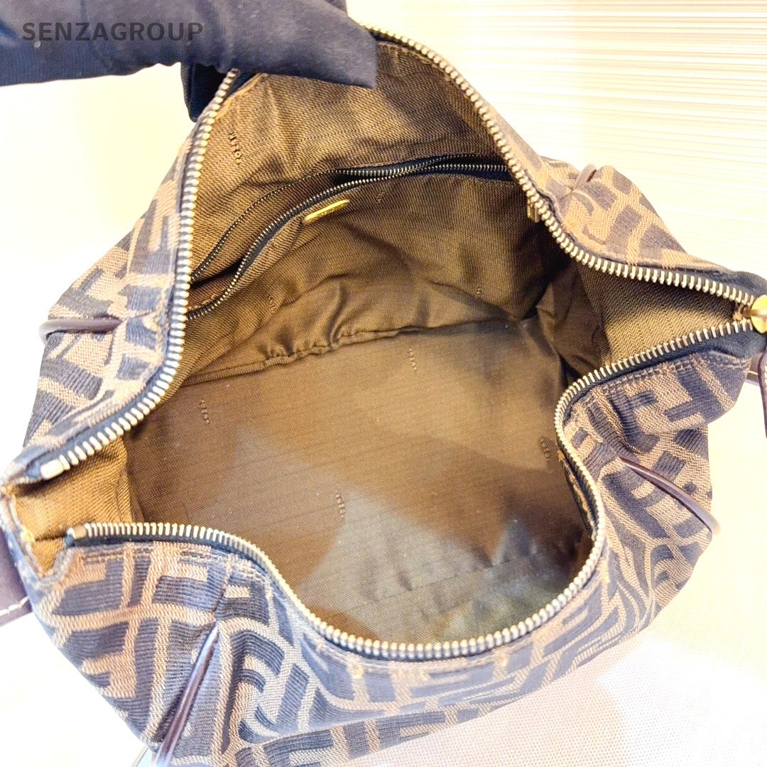 Bolsa de mão feminina Fendi clássica logotipo GM-
