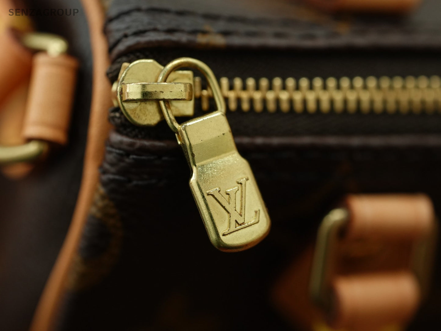 Louis Vuitton Monogram Nano Speedy Crossbody Shoulder bag Women Brown Classic