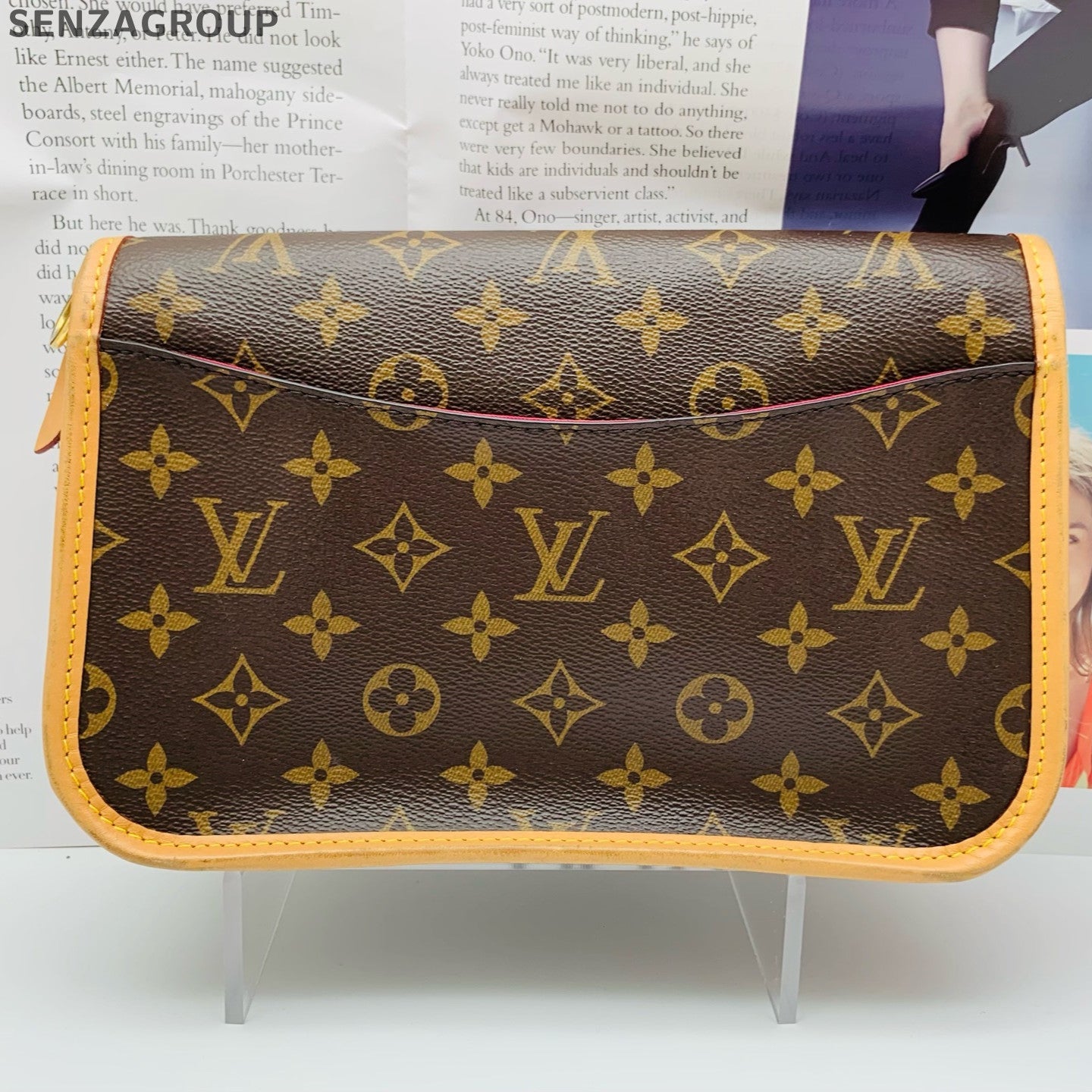 Louis Vuitton Monogram Canvas Baguette Shoulder Bag - Classic Women's
