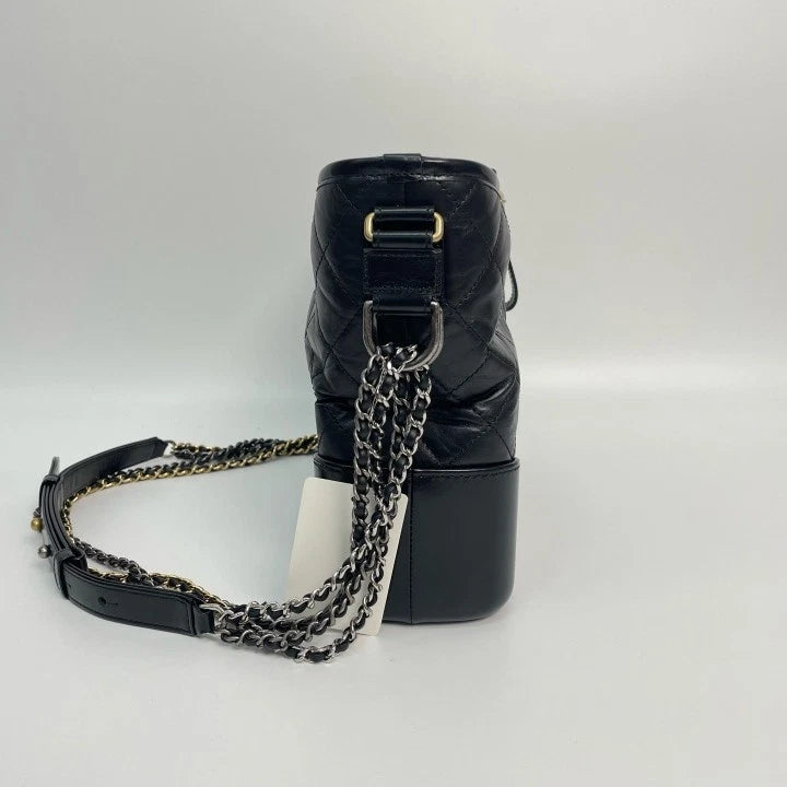 Authentic CHANEL Black Medium Shoulder Bag For Women