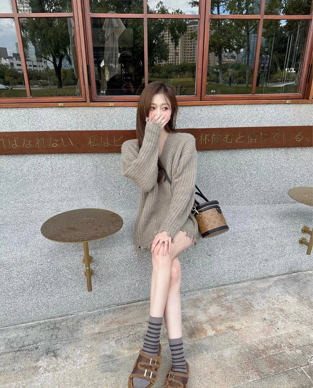 Pre-owned Louis Vuitton Canvas Bucket Bag For Women