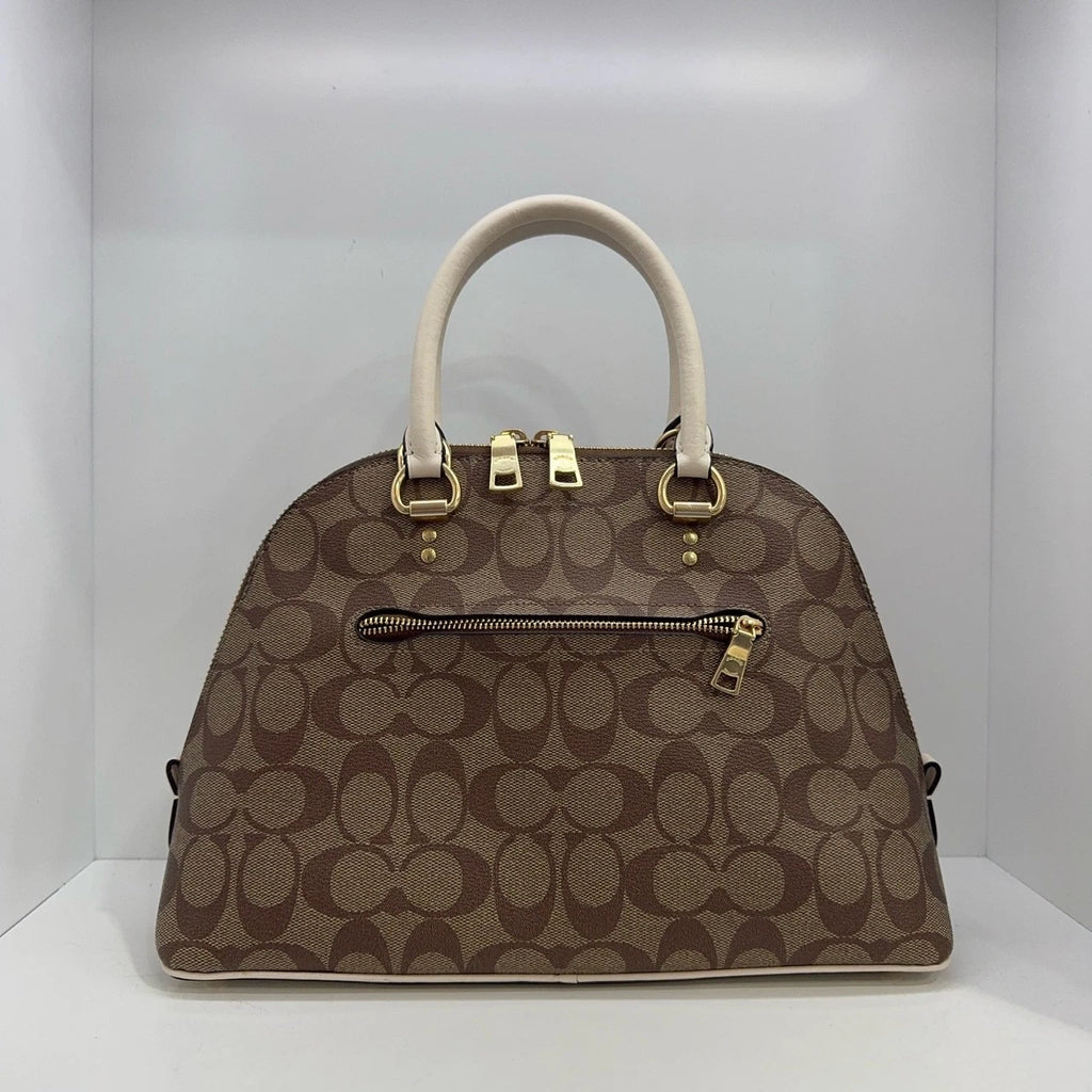 Coach Katy Classic Monogram Canvas Handbag Crossbody Women