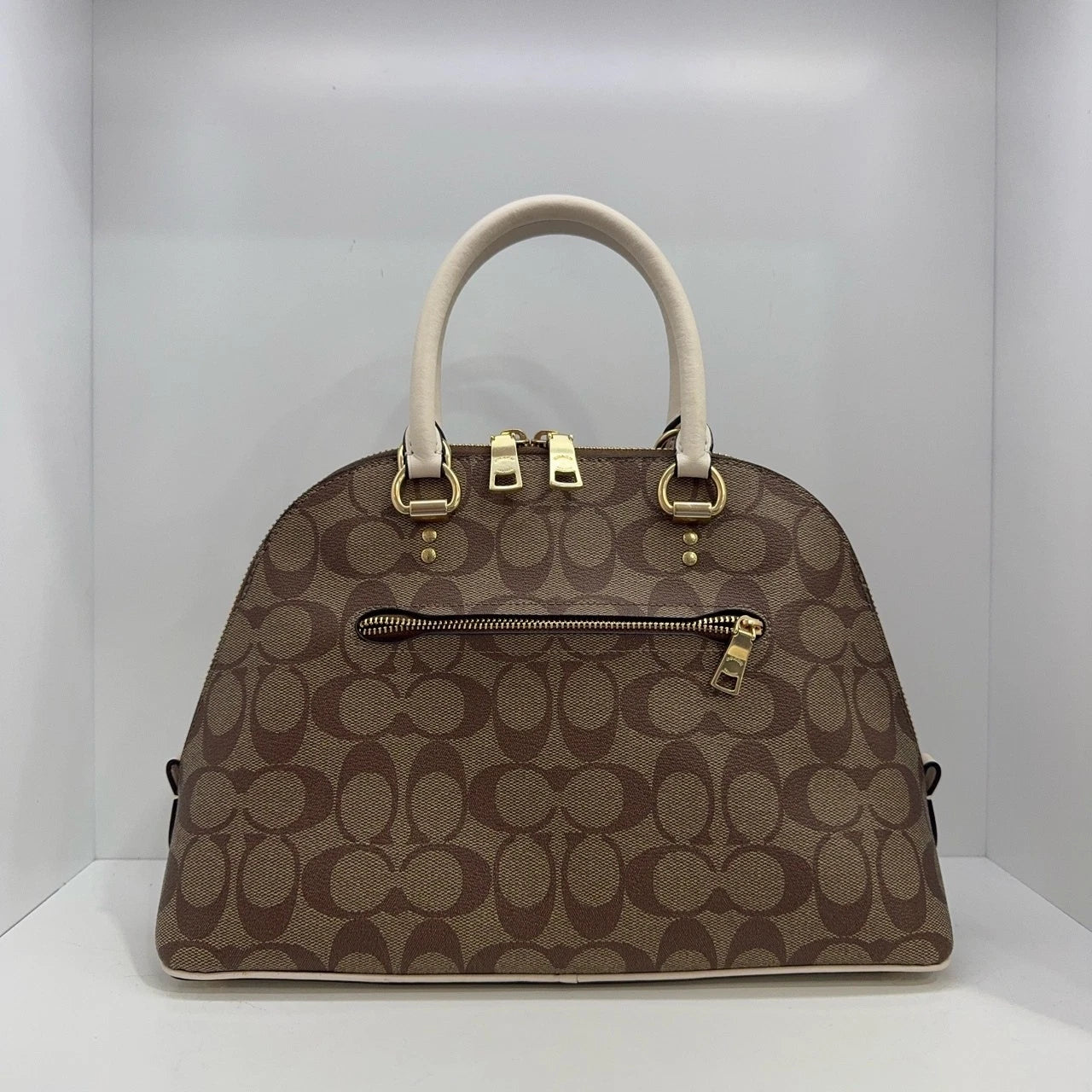 Coach Katy Classic Monogram Canvas Handbag Crossbody Women