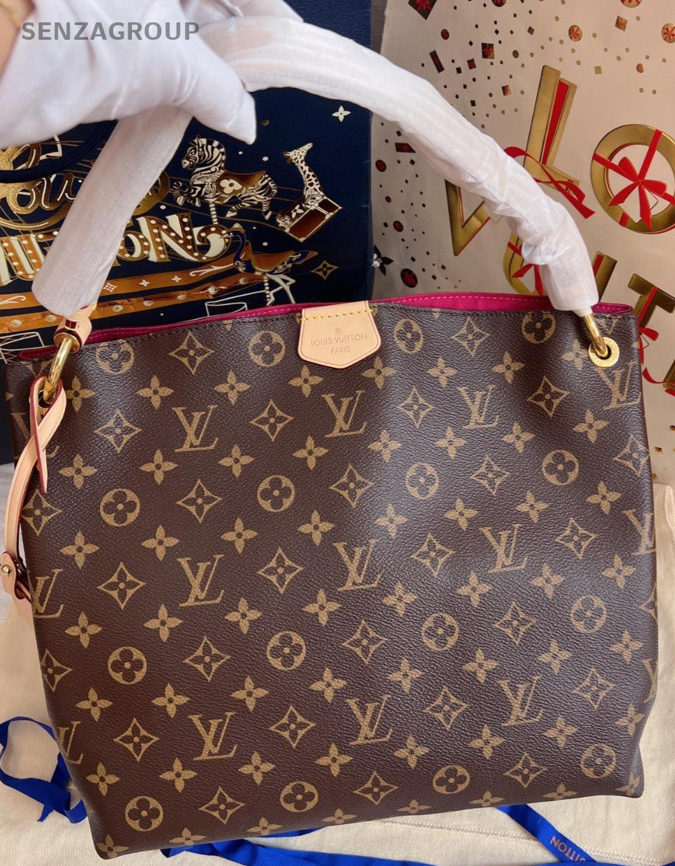 Louis Vuitton Graceful PM Monogram Shoulder bag Women Brand NEW