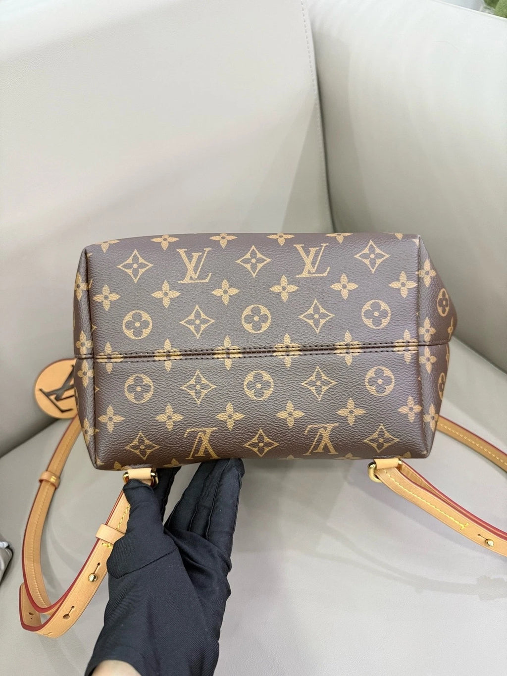 Louis Vuitton Monogram Canvas Montsouris Backpack For Women