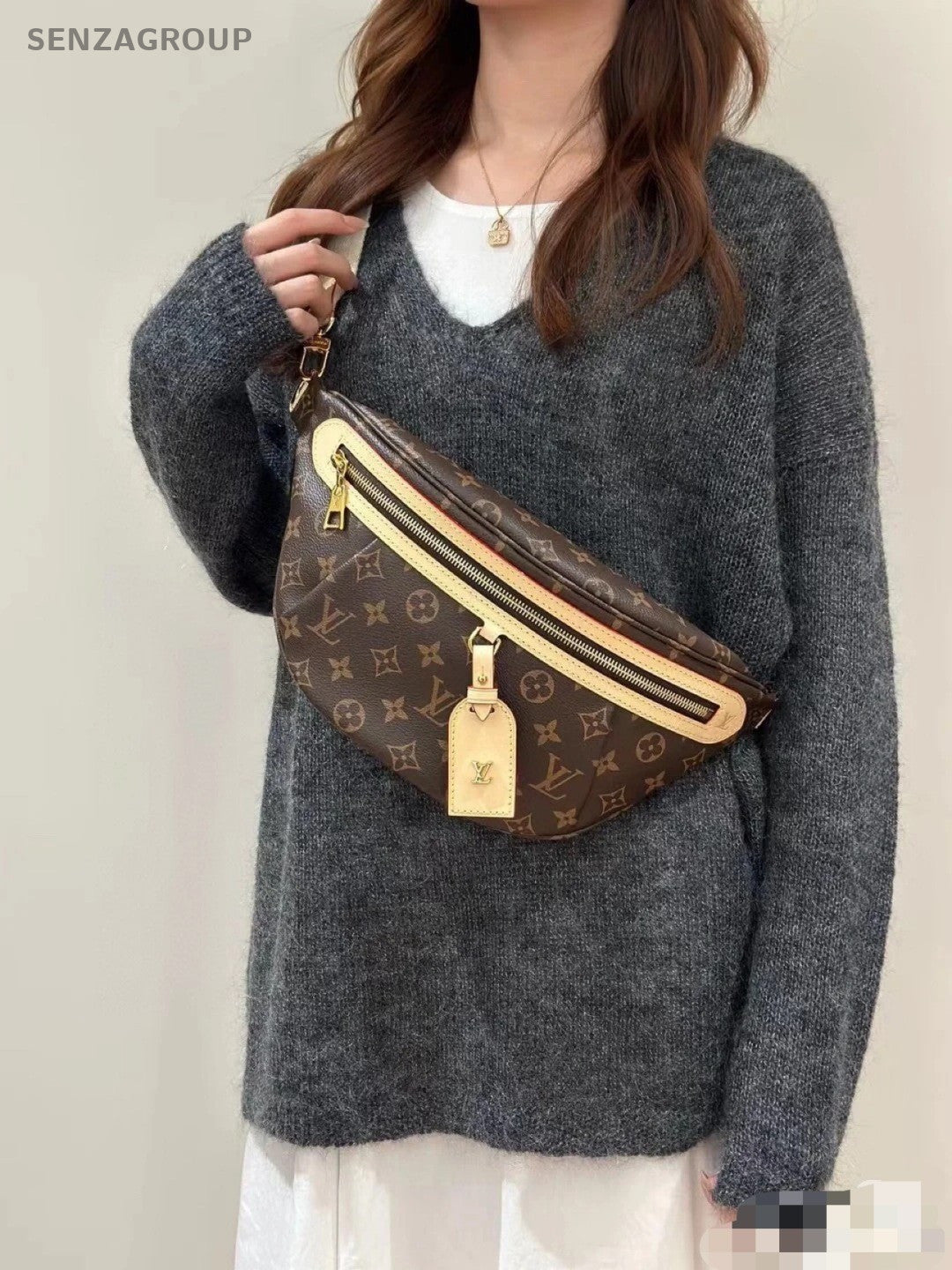 Louis Vuitton High rise Bumbag Shoulder bag Crossbody Brand NEW M46784