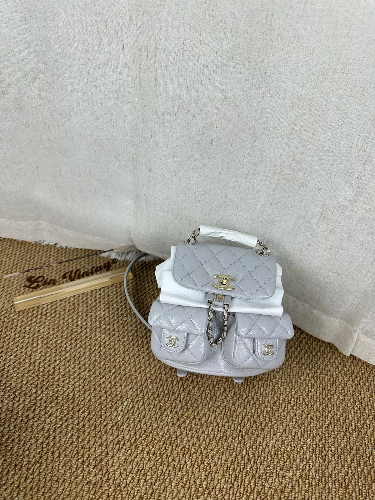 CHANEL Duma Quilted Leather Backpack For Women