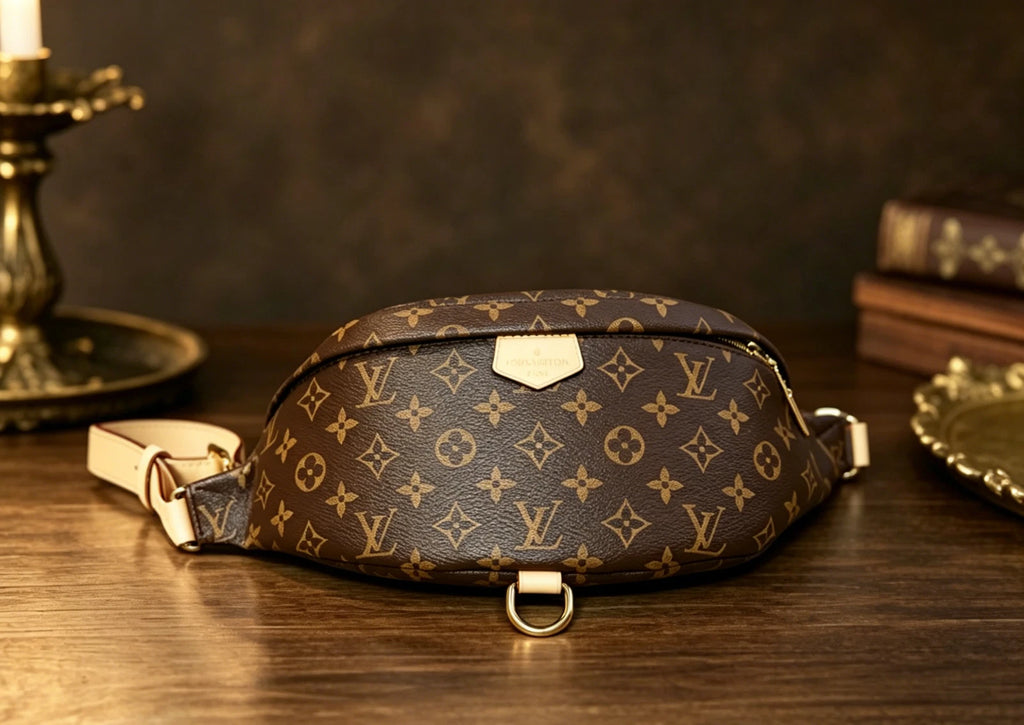Louis Vuitton Bumbag Monogram Canvas Crossbody Excellent