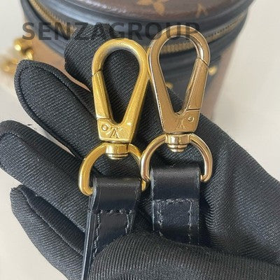 Louis Vuitton Monogram Cannes Bag Brown Gold Buckle Women's Classic Fashion