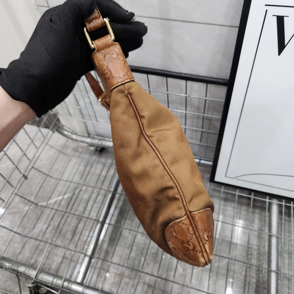 Gucci Canvas Leather Shoulder Crossbody Bag For Women