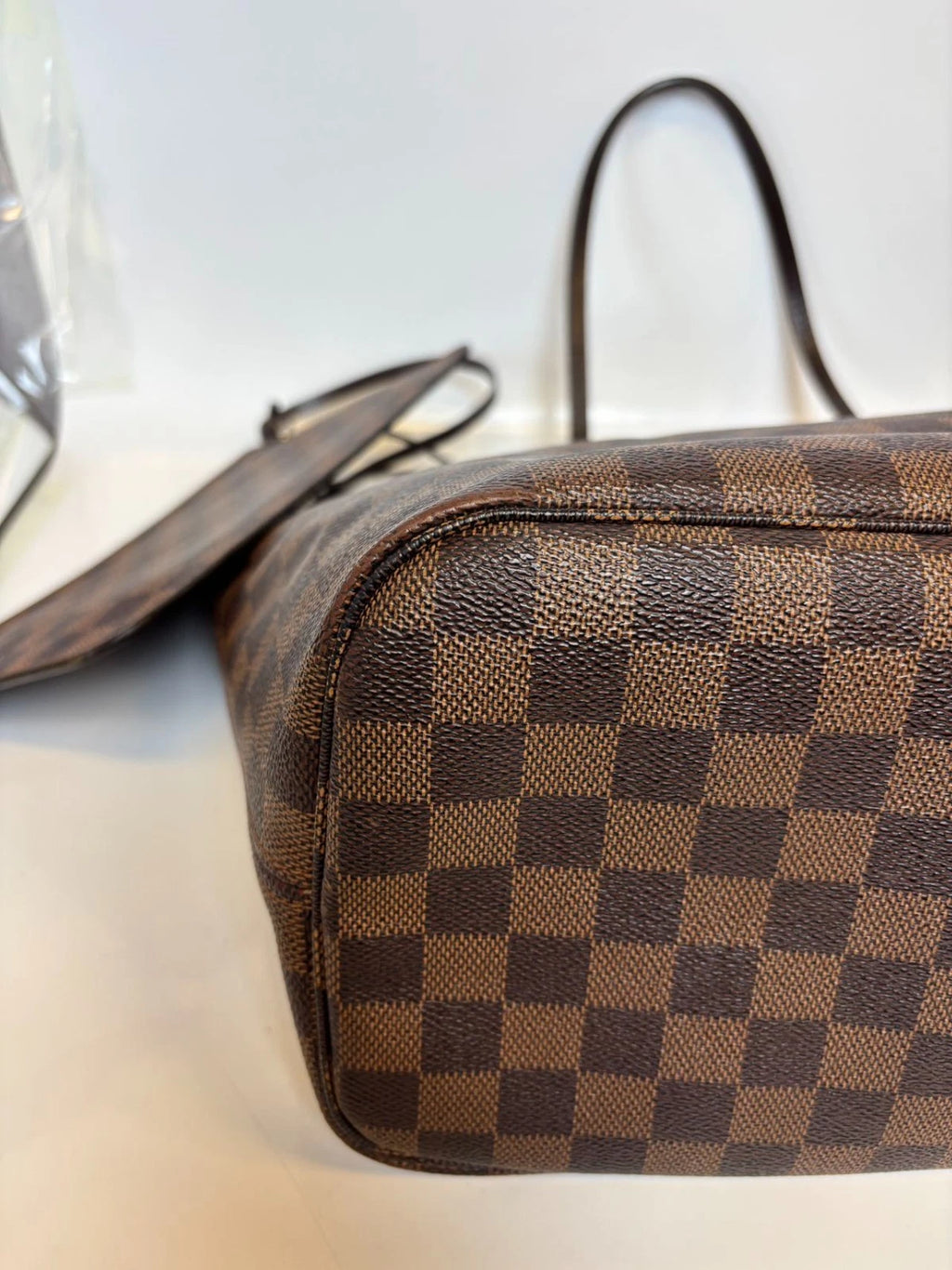 Louis Vuitton Neverfull Damier Shoulder Bag Excellent