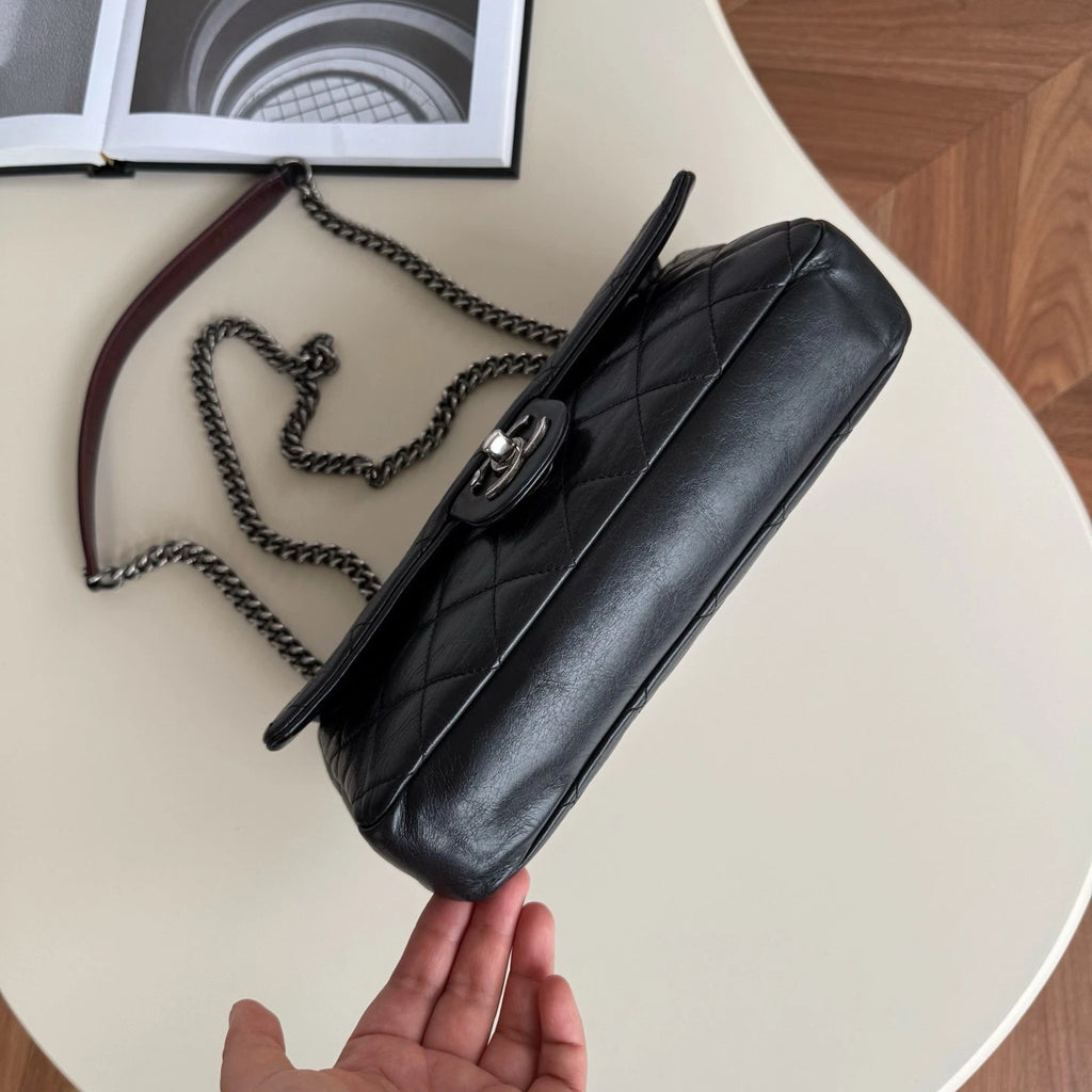 Chanel Mumbai Series Classic Flap Medium Shoulder Crossbody Bag