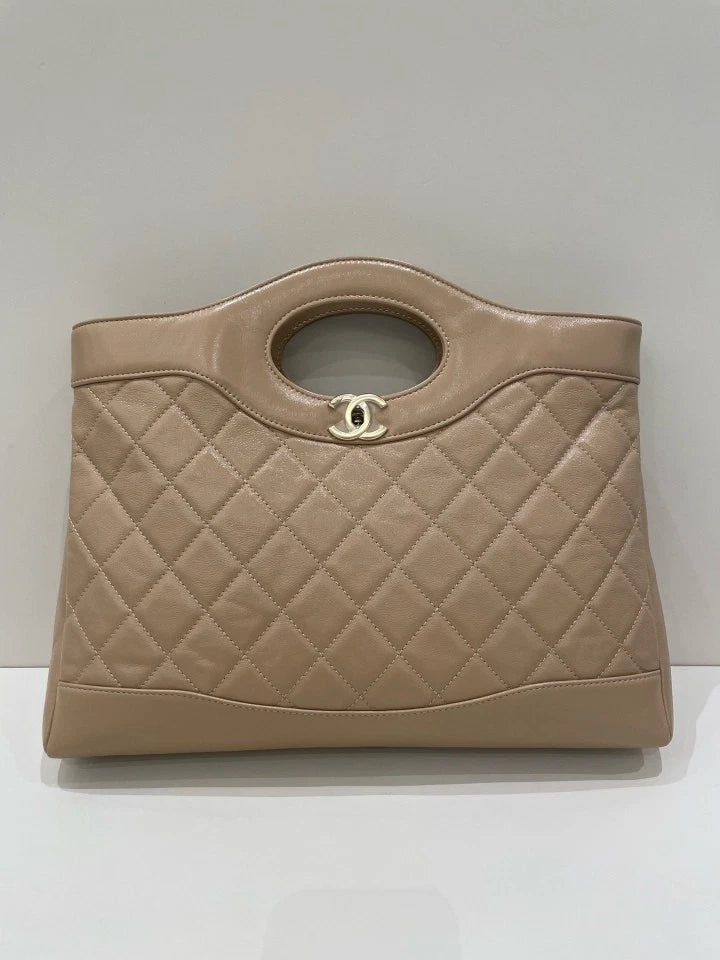 Chanel 31Bag Horizontal Medium Beige Tote Bag For Women