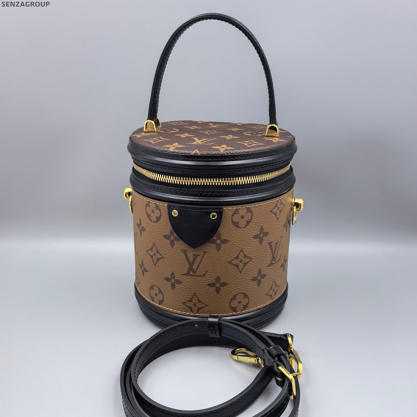 Louis Vuitton Monogram Cannes Bag Brown Classic Women's Handbag