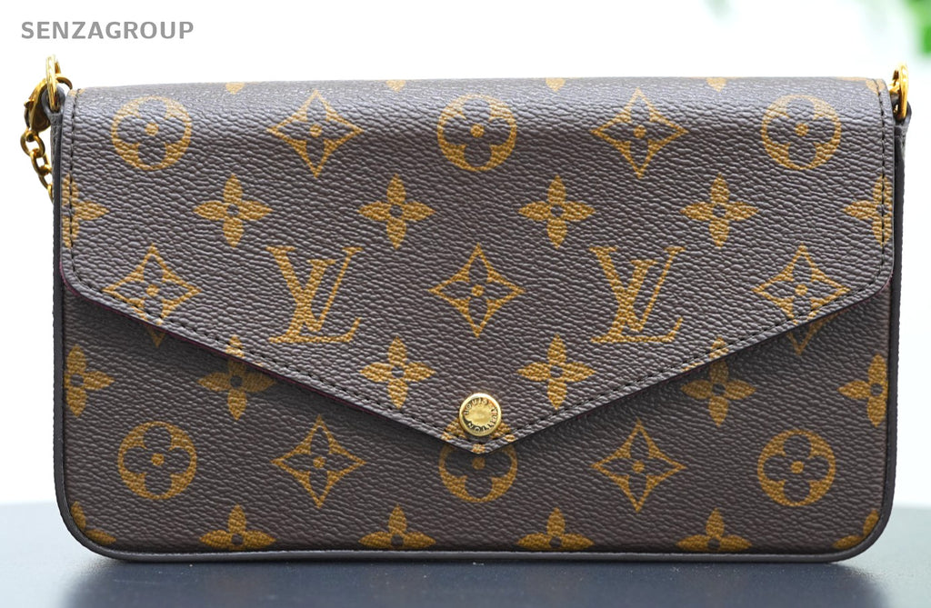 Louis Vuitton POCHETTE FÉLICIE Canvas coating Monogram Shoulder bag Chain Women