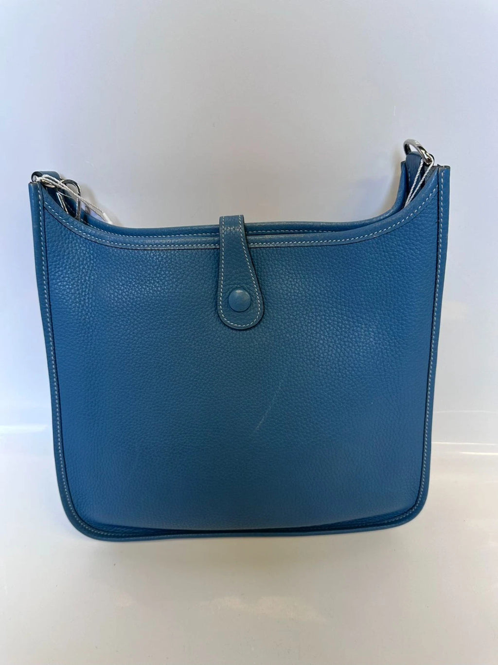 SJ0001 Hermes Evelyne GM Taurillon Clemence Leather Crossbody Bag i